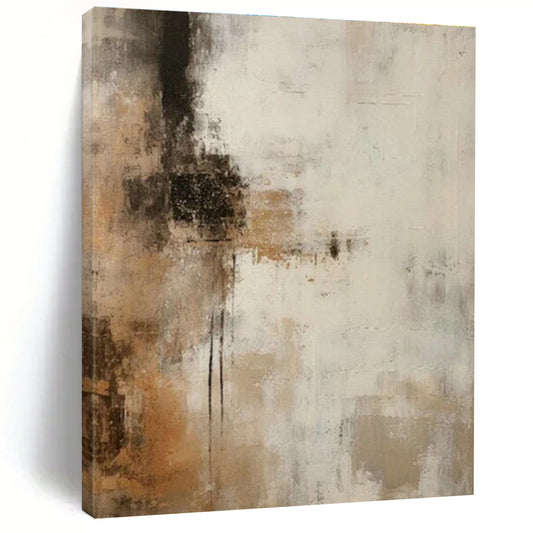 Neutral - Toned Abstract Art for Modern Office & Contemporary Living Room DLZ2118