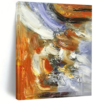 Colorful Abstract Fusion Art for Creative Studio & Modern Café DLZ1460
