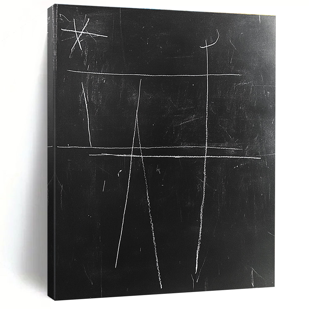 Chalk Drawings on Blackboard Art for School Classroom & Nostalgic Café STSC1061