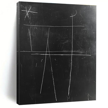 Chalk Drawings on Blackboard Art for School Classroom & Nostalgic Café STSC1061