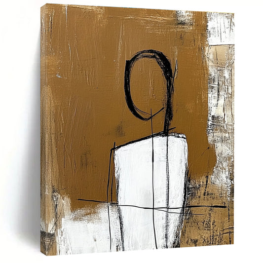 Minimalist Abstract Figure Art for Studio & Corridor STSC050