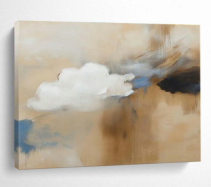 Cloud - Inspired Abstract Art for Serene Bedrooms DLZ2474
