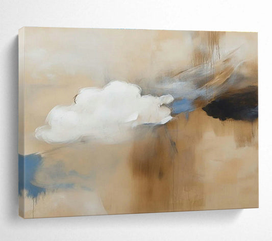 Cloud - Inspired Abstract Art for Serene Bedrooms DLZ2474