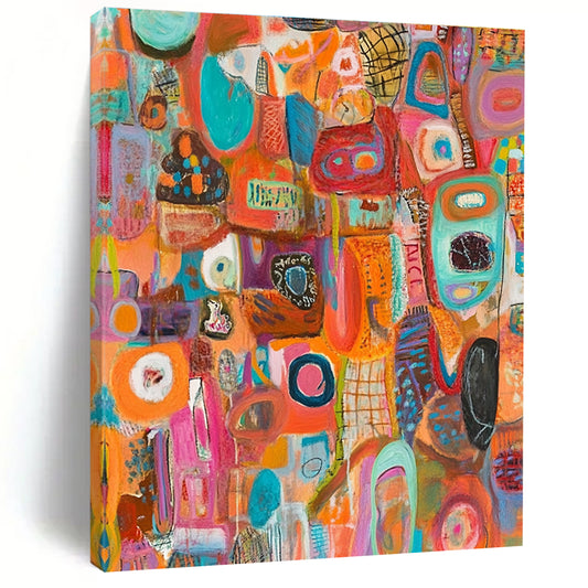 Abstract Colorful Shapes for Bohemian Café & Creative Studio STSC1221