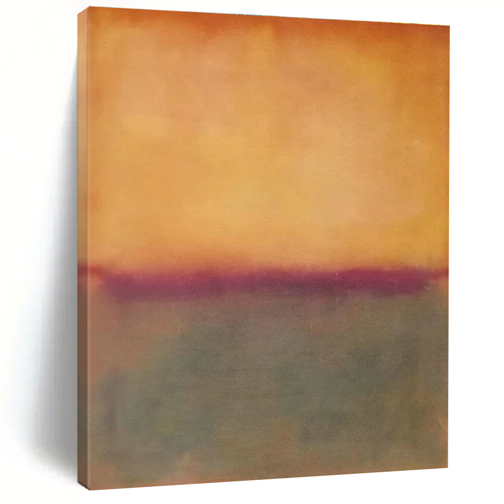 Subtle Gradient Sunset Art for Bedroom & Meditation Space DLZ2302