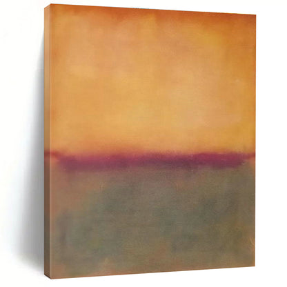 Subtle Gradient Sunset Art for Bedroom & Meditation Space DLZ2302