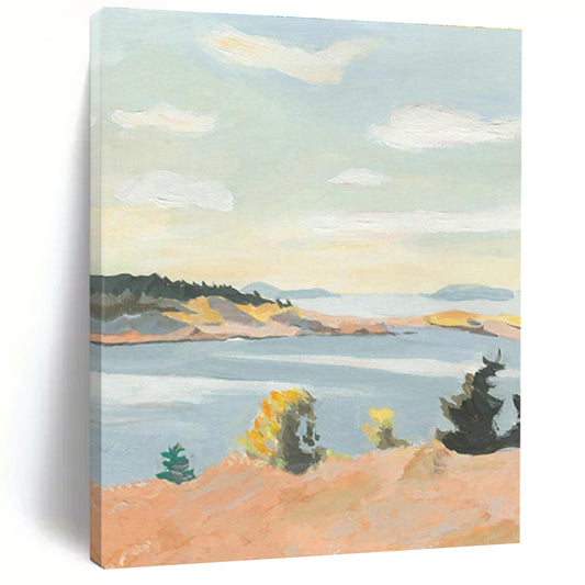 Coastal Landscape Art for Beachfront Home & Seaside Café DLZ2160