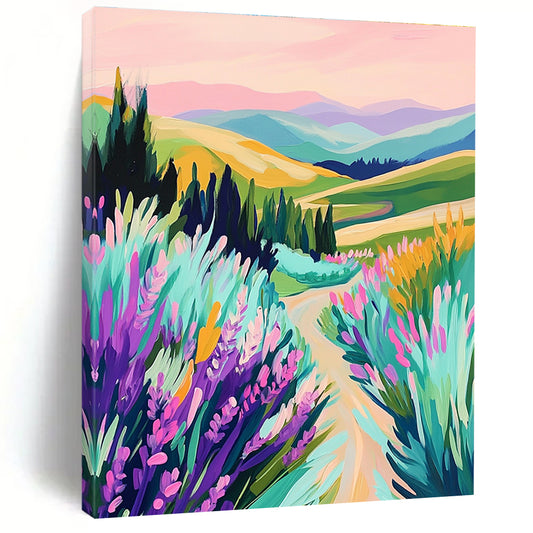 Colorful Landscape Path for Nature - Inspired Bedroom & Outdoor - Themed Café STSC1224