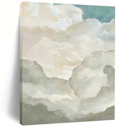 Fluffy Clouds Painting for Beach House & Rooftop Bar DLZ0616