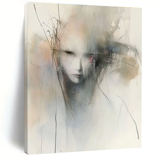 Ethereal Figure Sketch for Art Gallery Lounge & Bohemian Bedroom STSC840