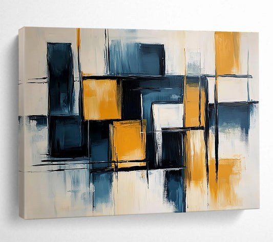 Contemporary Abstract Art for Corporate Lobby & Trendy Café SC591