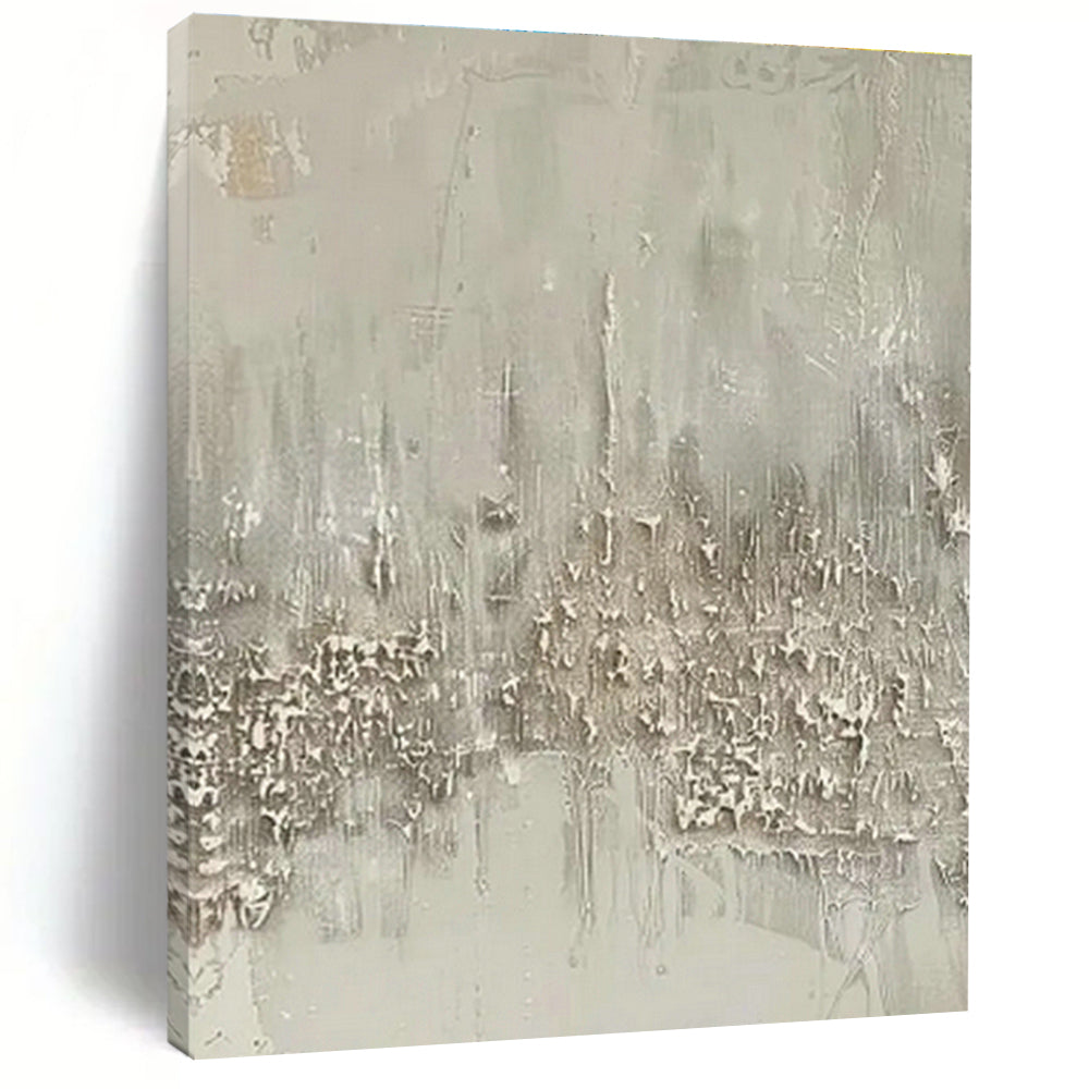 Light Grey Textured Art for Office & Hallway DLZ0416