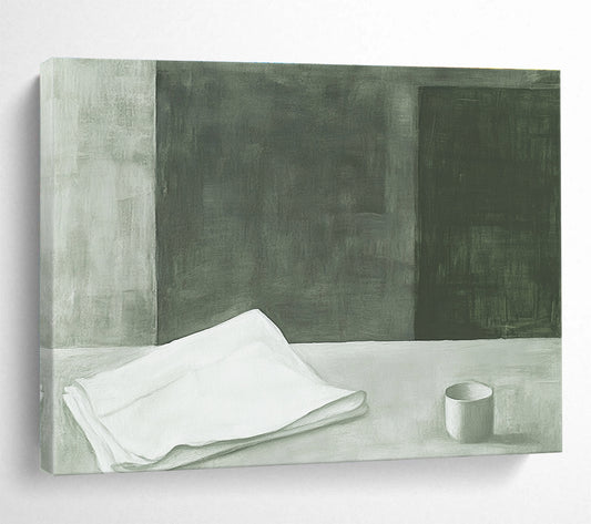Minimalist Monochrome Art for Scandinavian Home & Coffee Shop SC571