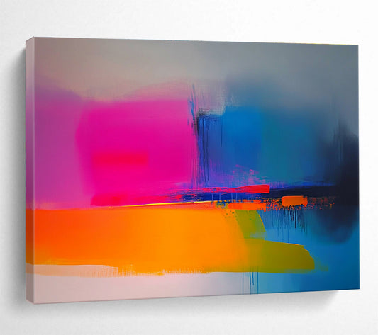 Vivid Color Block Art for Fashion - Forward Store & Art - Themed Restaurant SC149