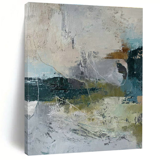 Subtle Color - Block Abstract Art for Bedroom & Office DLZ0399