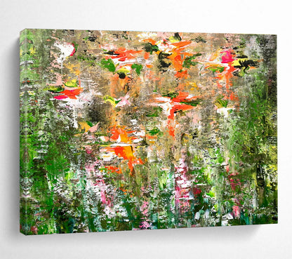 Colorful Flower Field Art for Countryside Bed - and - Breakfast Common Areas DLZ3306