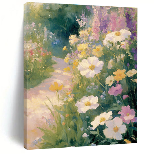 Soft Floral Pathway for Romantic Bedroom & Garden - Themed Tea Room STSC1227