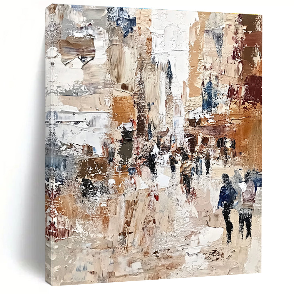 Abstract City Street for Urban - Themed Loft & Artistic Retail Space STSC597