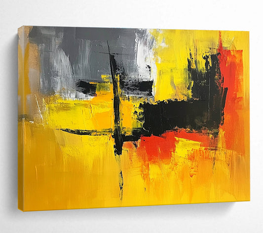 Bold Color Abstract Expression Art for Trendy Bar & Art - Lovers' Lounge SC393