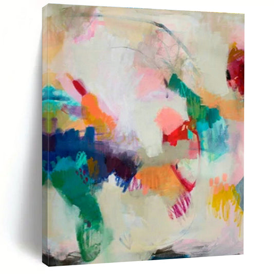 Vibrant Abstract Art for Creative Studio & Art - Loving Café DLZ1438