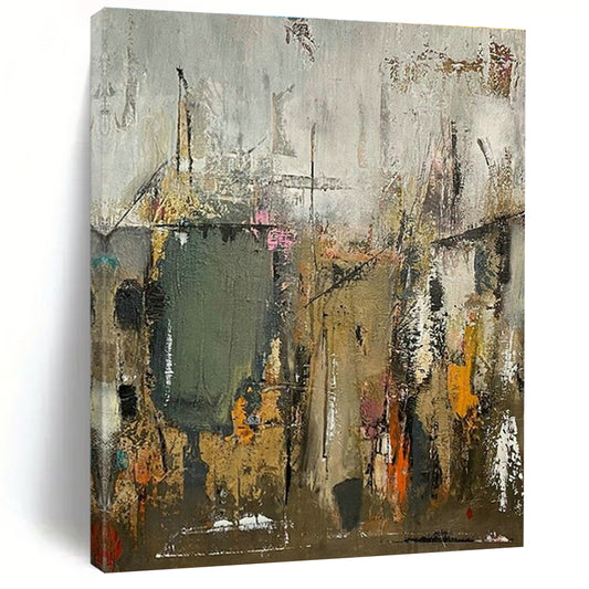Industrial - Style Urban Abstract Art for Loft - Style Café & Creative Studio Break Area DLZ1602