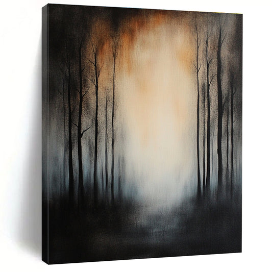 Misty Forest Path for Mysterious Library & Nature - Themed Bedroom STSC195