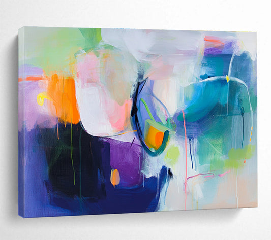 Colorful Abstract Fusion Art for Creative Art Gallery & Trendy Lounge SC312