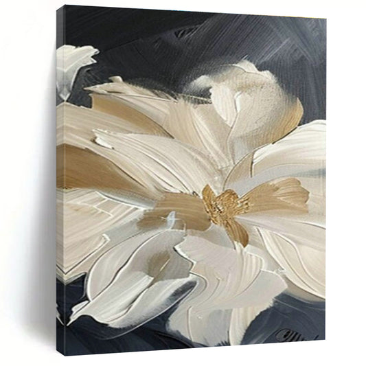 Detailed Floral Oil Painting for Feminine Dressing Room & High - End Spa DLZ1995