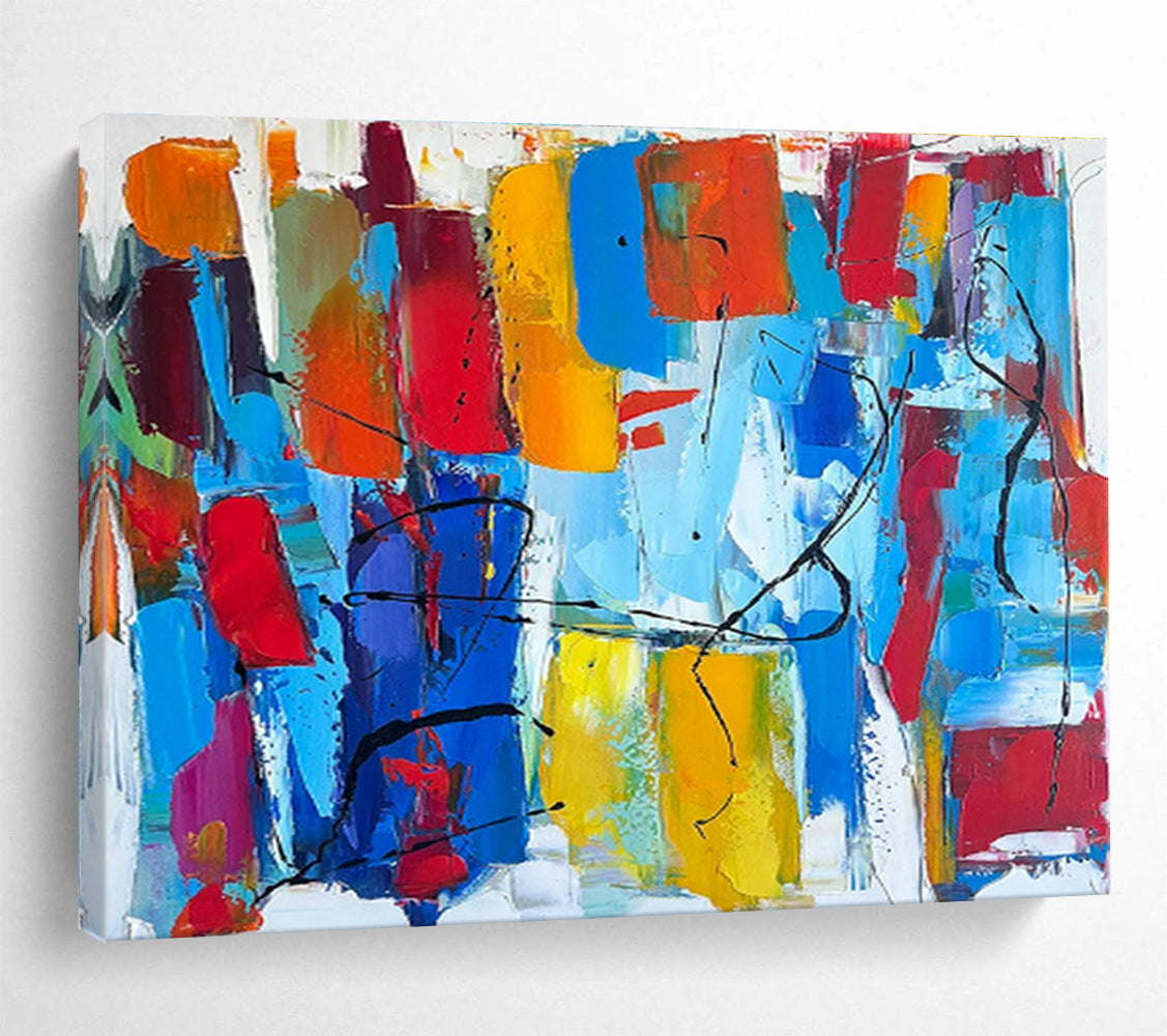 Colorful Block Abstract for Creative Coworking Space DLZ2989