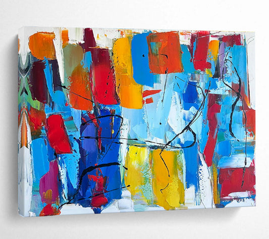Colorful Block Abstract for Creative Coworking Space DLZ2989