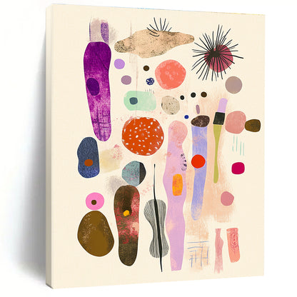 Whimsical Abstract Shapes for Quirky Home Kids’ Room & Art - Centric Community Center STSC1049