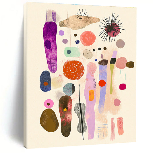 Whimsical Abstract Shapes for Quirky Home Kids’ Room & Art - Centric Community Center STSC1049