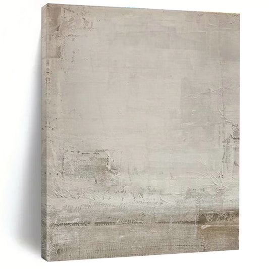 Light Gray Abstract Art for Calming Home Bedroom Ceiling Accents DLZ0186