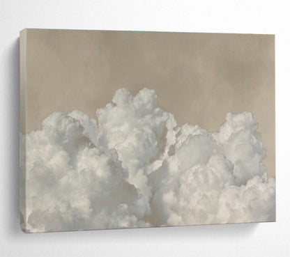 Minimalist Cloud Oil Painting for Scandinavian - Style Bedrooms DLZ2510