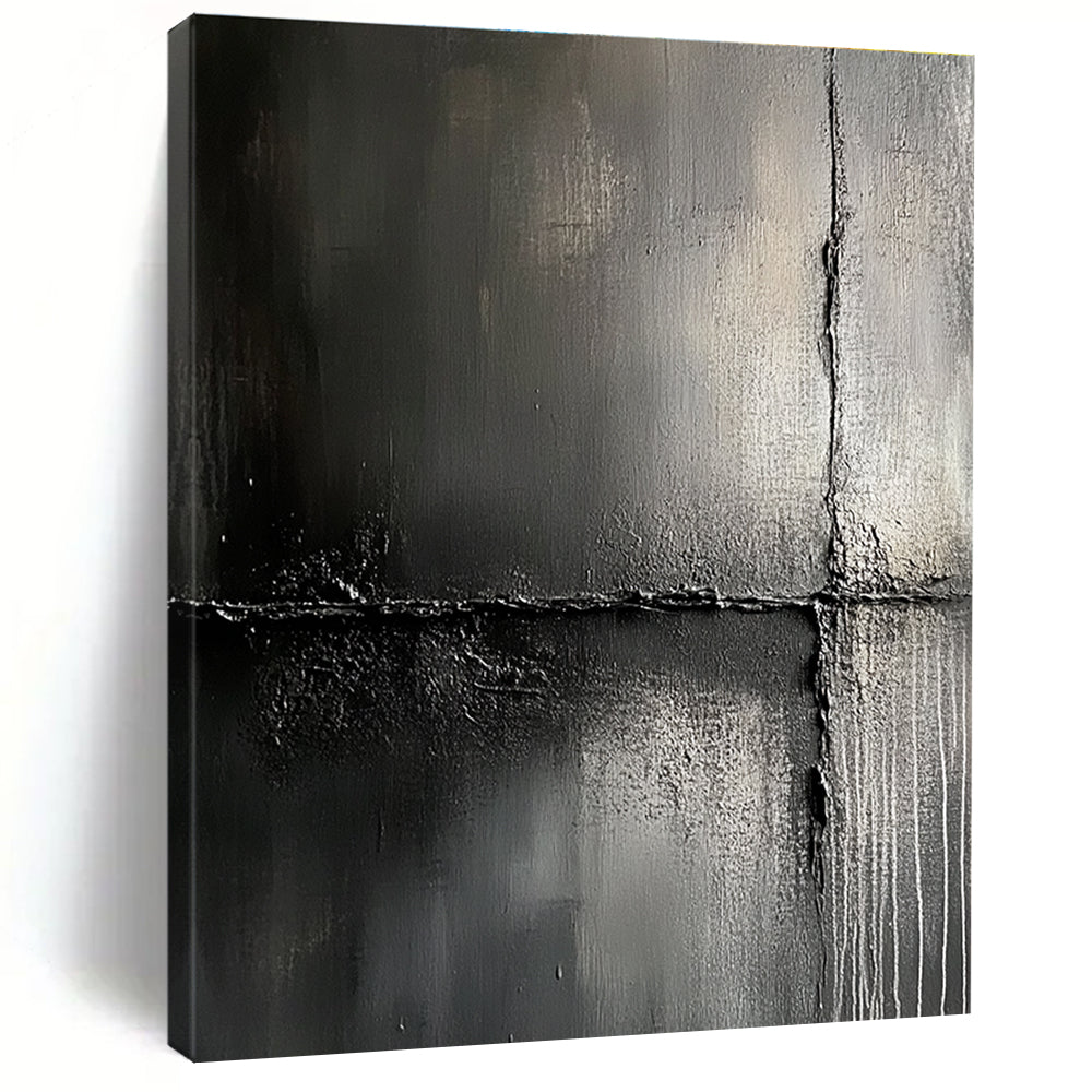 Black Abstract Minimalism for Luxury Spa Lounge & Sophisticated Home Theater STSC425