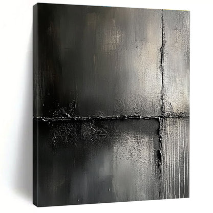 Black Abstract Minimalism for Luxury Spa Lounge & Sophisticated Home Theater STSC425