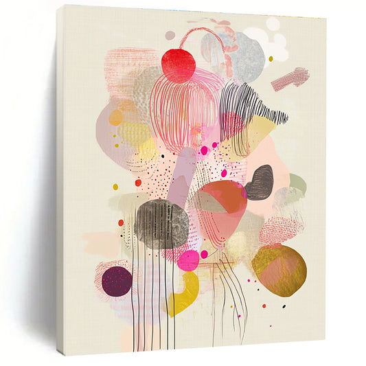 Colorful Abstract Shapes for Vibrant Playroom & Art - Loving Lounge STSC1234