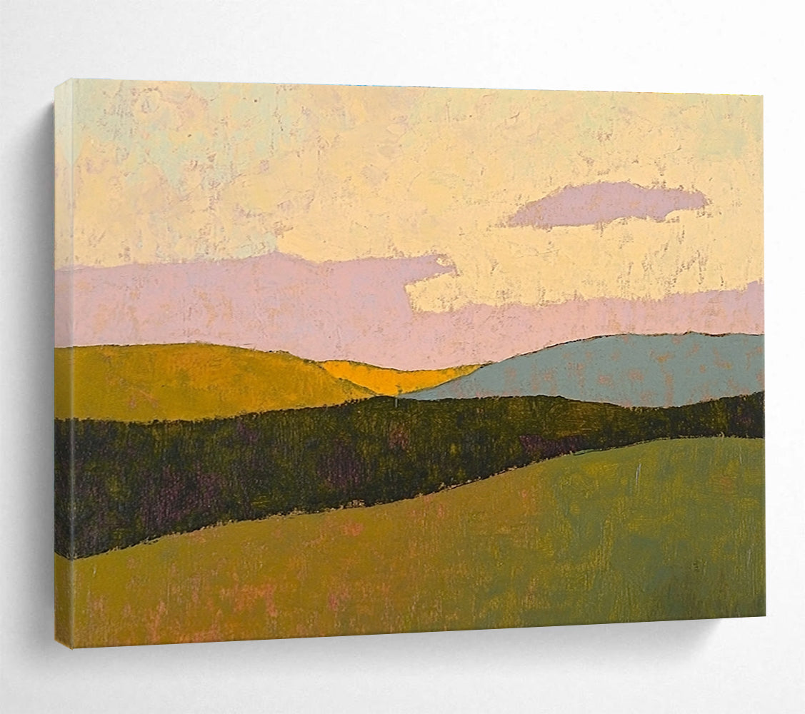 Dreamy Landscape Art for Nursery & Yoga Studio SC578