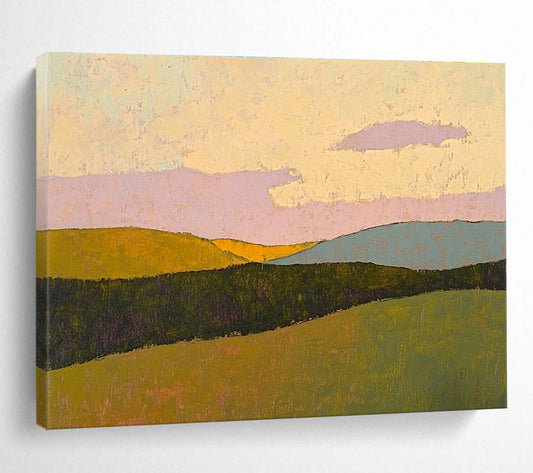 Dreamy Landscape Art for Nursery & Yoga Studio SC578