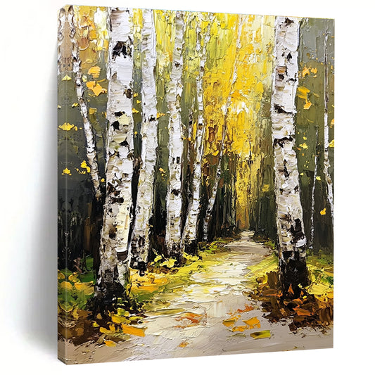 Autumn Birch Forest for Rustic Dining Room & Fall - Themed Café STSC1272