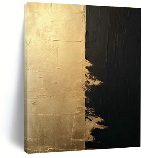 Black - Gold Divided Painting for Living Room & Dining Room DLZ0358