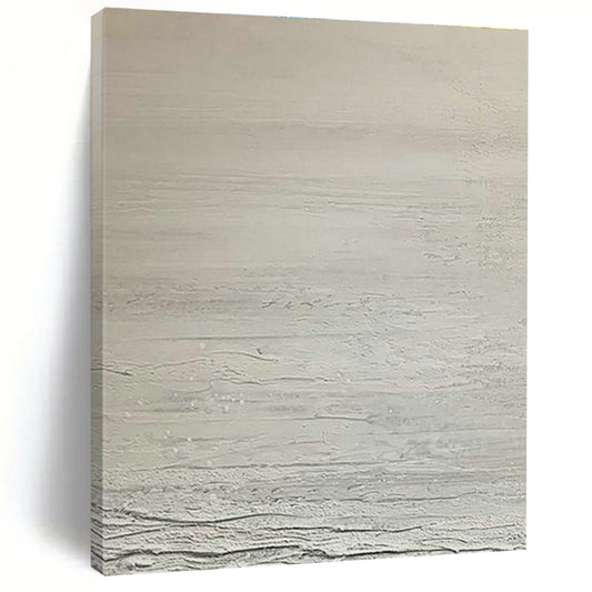 Light Gray Wave - Texture Art for Spa Wellness Center Relaxation Zones DLZ0206
