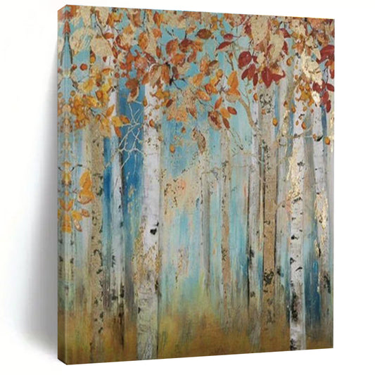 Autumn Birch Forest Art for Fall - Themed Home & Nature - Loving Studio DLZ2137