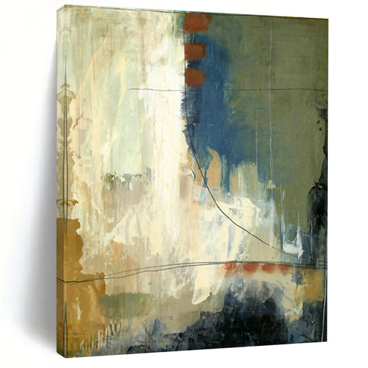 Color - Line Abstract Art for Modern Office Breakroom & Artistic Coffeehouse DLZ0931