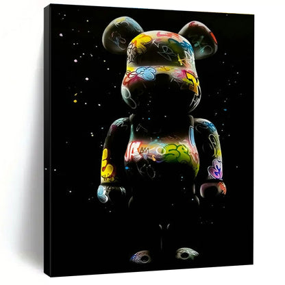 Graffiti - Style Bear Art for Street Art Gallery & Youth - Oriented Café DLZ2319
