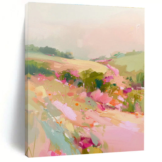 Pastoral Landscape Oil Painting for Countryside B&B & Flower Shop DLZ0652
