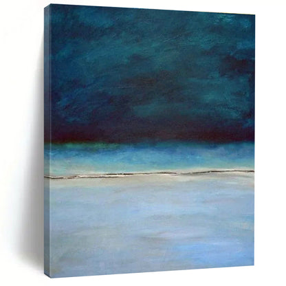 Minimalist Sea Horizon for Japandi - Style Beach House & Zen Meditation Nook DLZ0945