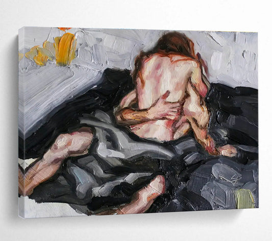 Intimate Figure Painting for Romantic Bedroom DLZ2997