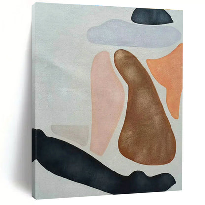 Soft - Colored Geometric Abstract Art for Living Room & Bedroom DLZ0511