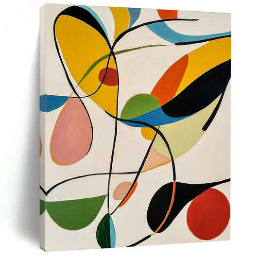 Colorful Abstract Shapes Art for Creative Studio & Playful Kids’ Room STSC1315